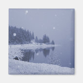 Seaside Snowfall Magnet (Vorne)