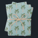 Seaside Soiree Palm Trees Blue Niedlich CUSTOM Geschenkpapier Set<br><div class="desc">Maßgeschneidertes Packpapier! Handgemachte Kunst für Sie! Ideal für ein Brautparty am Strand, Junggeselinnen-Abschied, Verlobungsfeier oder Geburtstag. Vollständig anpassbar! VIELEN DANK FÜR DIE UNTERSTÜTZUNG UNABHÄNGIGER KÜNSTLER! Alle Kunstwerke und Designs werden von mir erstellt. Ich Liebe, zeichnen und zu malen! Danke, dass Sie mit mir einkaufen und meine Kreativität unterstützen! :) Karo...</div>