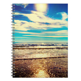 Seaside-Sonnenlicht-Notebook Notizblock