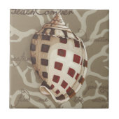 Seaside Sonnet I Fliese (Vorderseite)