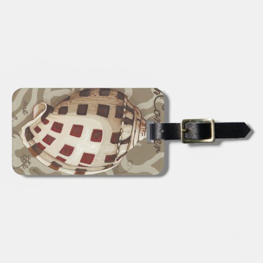 Seaside Sonnet I Gepäckanhänger (Vorderseite horizontal)