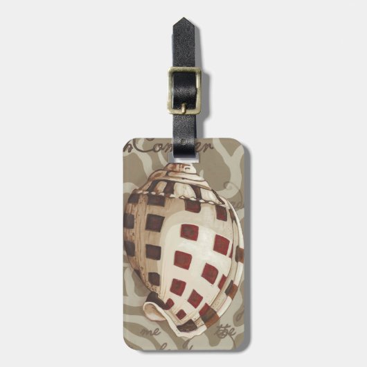 Seaside Sonnet I Gepäckanhänger (Vorderseite vertikal)