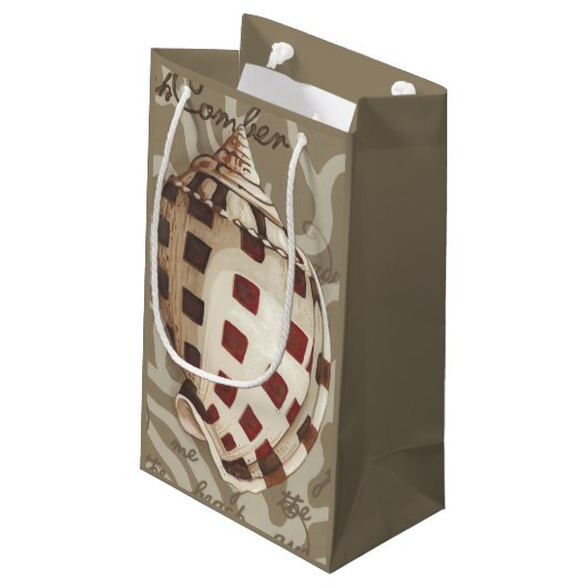 Seaside Sonnet I Kleine Geschenktüte (Rückseite Schrägansicht)