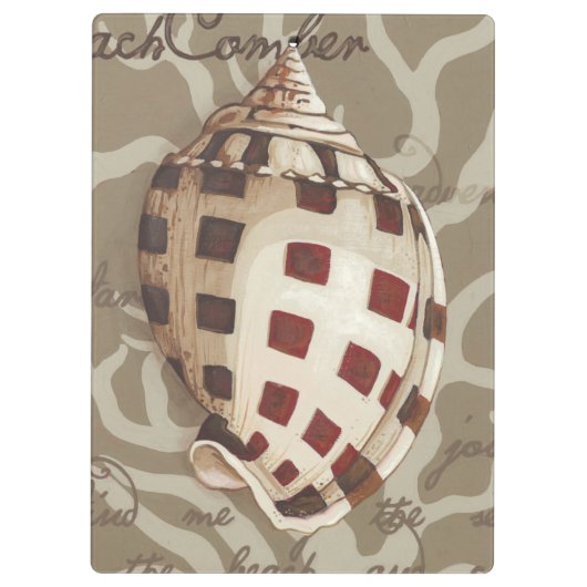 Seaside Sonnet I Klemmbrett (Rückseite)