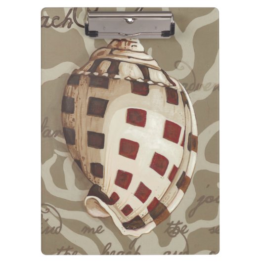 Seaside Sonnet I Klemmbrett (Vorderseite)