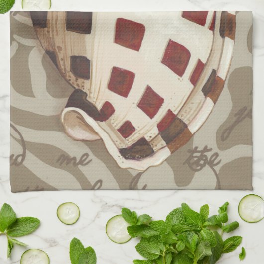 Seaside Sonnet I Küchentuch (Gefaltet)