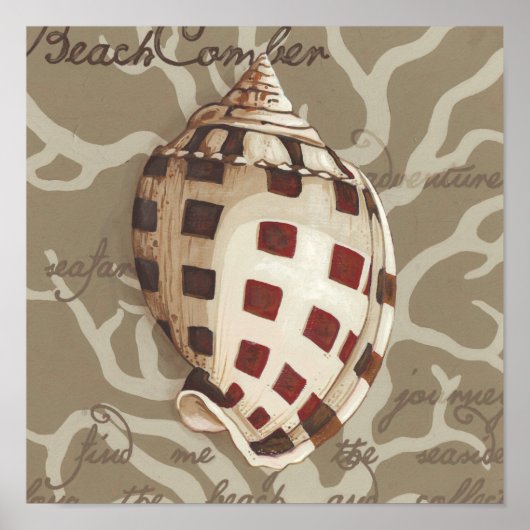 Seaside Sonnet I Poster (Vorne)