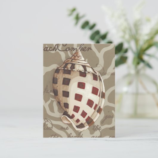 Seaside Sonnet I Postkarte (Stehend Vorderseite)