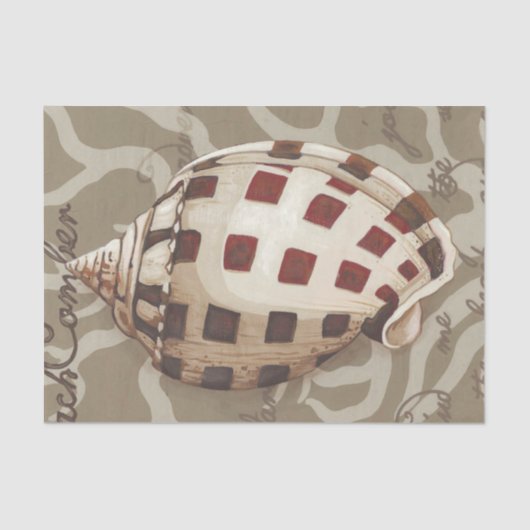 Seaside Sonnet I Seidenpapier (Vorderseite)