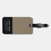 Seaside Sonnet II Gepäckanhänger (Rückseite horizontal)