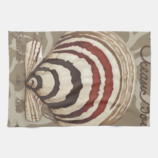 Seaside Sonnet II Geschirrtuch (Horizontal)