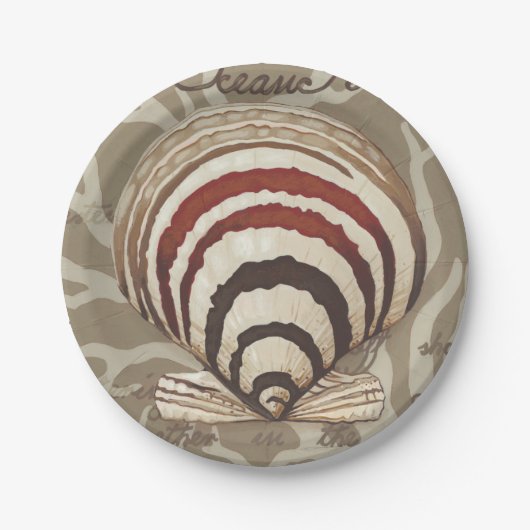 Seaside Sonnet II Pappteller (Vorderseite)