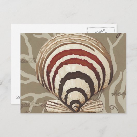 Seaside Sonnet II Postkarte (Vorne/Hinten)