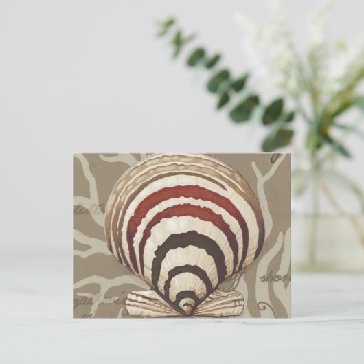 Seaside Sonnet II Postkarte (Stehend Vorderseite)