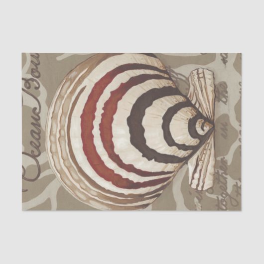 Seaside Sonnet II Seidenpapier (Vorderseite)