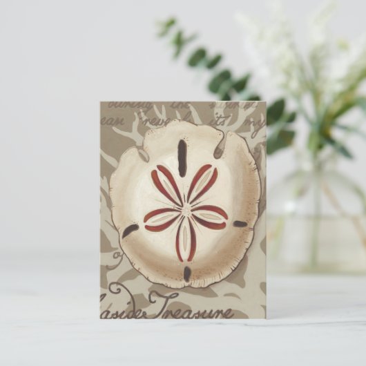 Seaside Sonnet III Postkarte (Stehend Vorderseite)