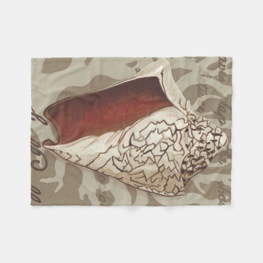 Seaside Sonnet IV Fleecedecke (Vorderseite (Horizontal))