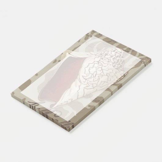 Seaside Sonnet IV Post-it Klebezettel (angewinkelt)