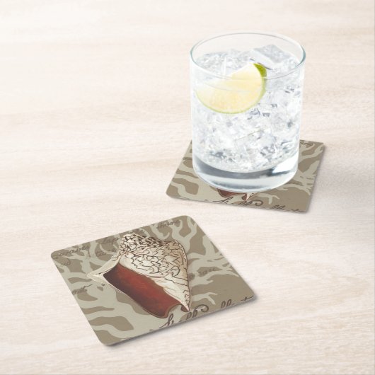 Seaside Sonnet IV Rechteckiger Pappuntersetzer (Vor Ort)