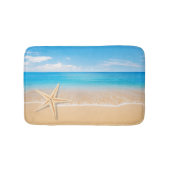 Seaside Starfish Small Bath Mat Badematte (Vorderseite)