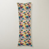 "Seaside Turtle Shenanigans" Seitenschläferkissen (Vorderseite Vertikal)