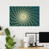 Seaside Whirlpool3 Poster (Heimbüro)