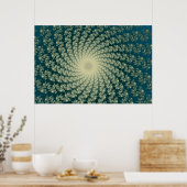 Seaside Whirlpool3 Poster (Küche)