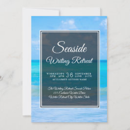 Seaside Writing Retreat Author Life Coach Business Einladung