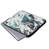 SEASKAP DES OZEANEN FOAMS LAPTOPSCHUTZHÜLLE (Vorne Knopf)