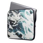 SEASKAP DES OZEANEN FOAMS LAPTOPSCHUTZHÜLLE (Vorderseite Links)