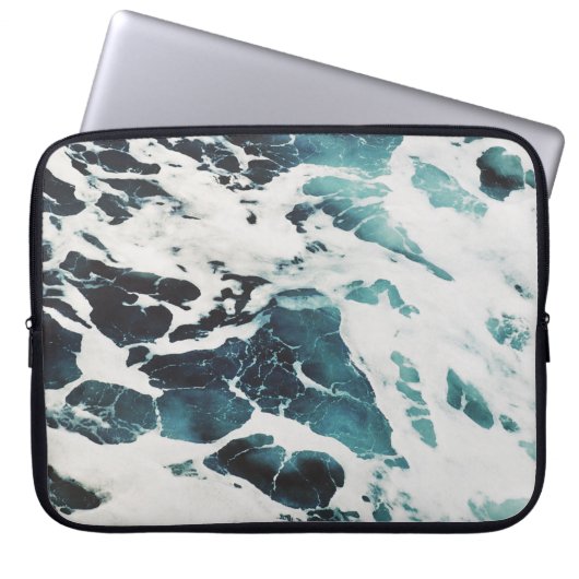 SEASKAP DES OZEANEN FOAMS LAPTOPSCHUTZHÜLLE (Vorderseite)