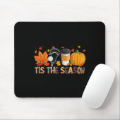 Season Leopard Pumpkin Lacrosse Halloween Fall Lea Mousepad (Mit Mouse)