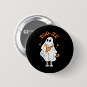 Season Niedlich Ghost Halloween Boujee Boo Jee 1 Button (Vorne & Hinten)