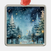 Season of Dreams Ornament Aus Metall (Vorne)