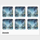 Season of Dreams Quadratischer Aufkleber (Blatt)