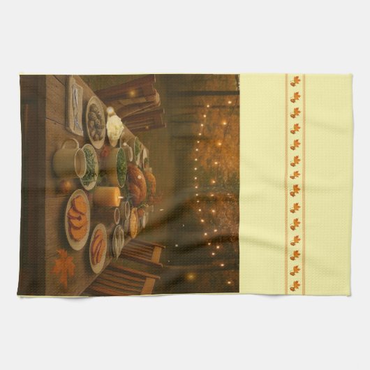 Season of Gatherings Kitchen Towels Geschirrtuch (Horizontal)