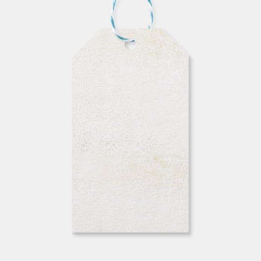 Season of Simple Joys Blue Juniper Christmas Geschenkanhänger (Rückseite)