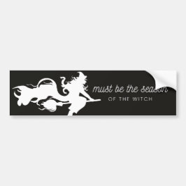 Season of the Witch Bumper Sticker Autoaufkleber