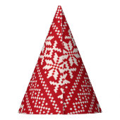 Season Pixel Party Hat Partyhütchen (Rückseite)