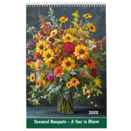 Seasonal Bouquets – A Year in Bloom Kalender