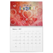 Seasonal Calendar with Artwork 2025  Kalender (Feb 2027)