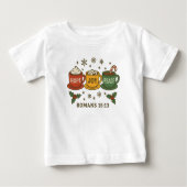 Seasonal Cocoa cups Baby T-shirt (Vorderseite)