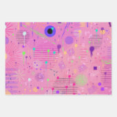 Seasonal Fruit Salad: Abstract Painting Geschenkpapier Set (Vorderseite 2)