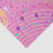 Seasonal Fruit Salad: Abstract Painting Seidenpapier (Detail)