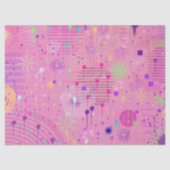 Seasonal Fruit Salad: Abstract Painting Seidenpapier (Vorderseite)