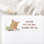 Seasonal Holiday Watercolor Fox (Insitu)