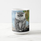 Seasonal Owl Print Kaffeetasse (Mittel)
