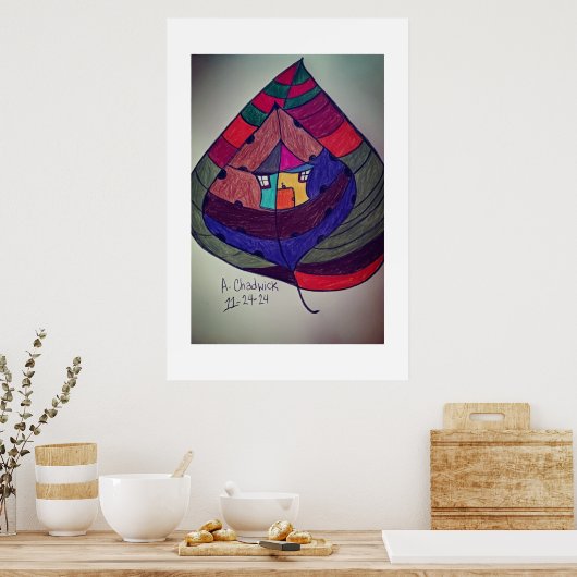 Seasonal Poster Print (Küche)