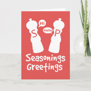 Seasonings Greetings Feiertagskarte