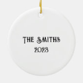 Seasons Bleatings Weihnachtsschmuck (Hinten)